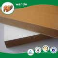 Standard size 4x8ft melamine faced MDF Board for furniture